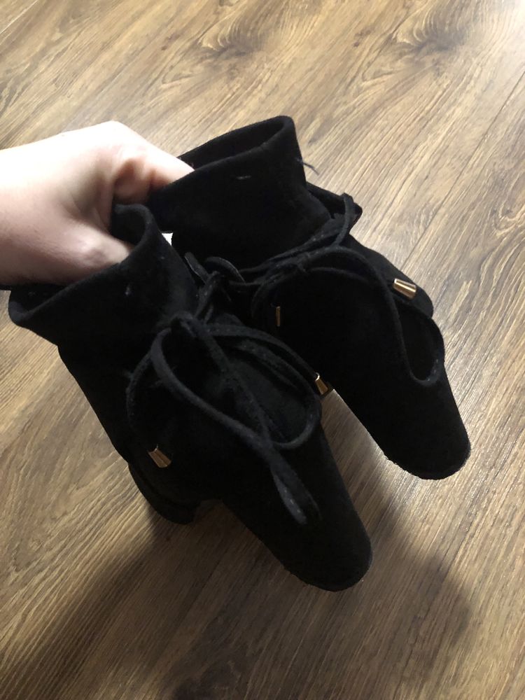 Botine femei negre