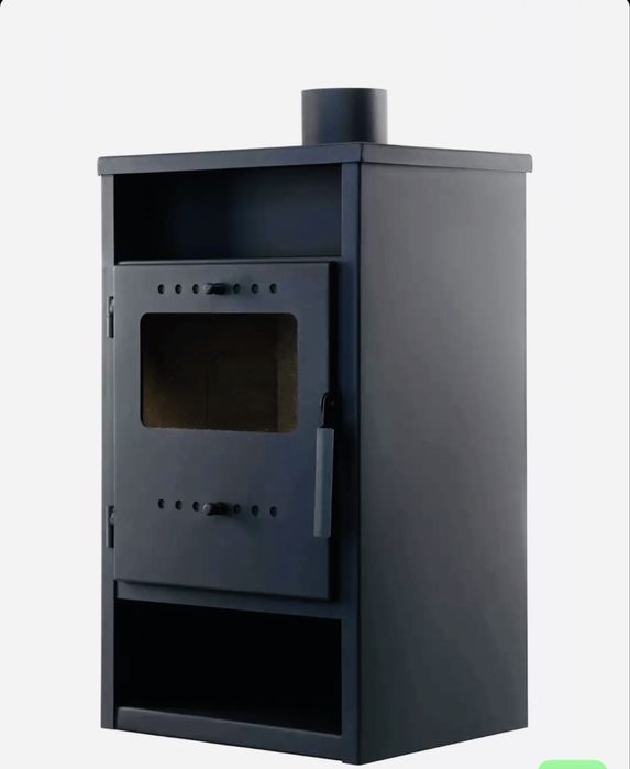 Semineu pe lemne brichete carbune 7 KW samotat perfect functional