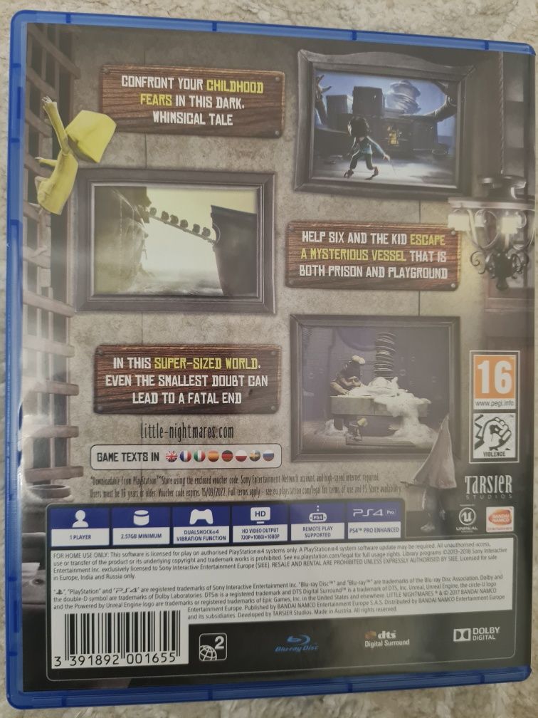 Little Nightmares Игра для Play station
