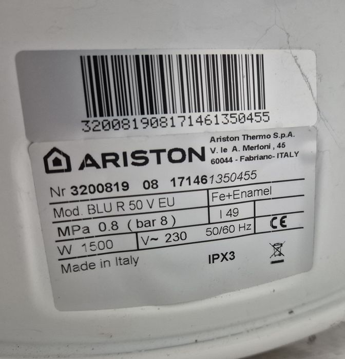 Boiler Ariston 50 litri