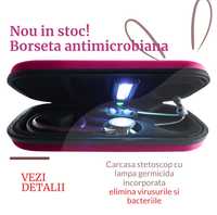 Geanta cu lampa bactericida incorporata elimina virusurile