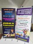 Roll-up banner – ideal pt evenimente si prezentari | Montaj 2 min