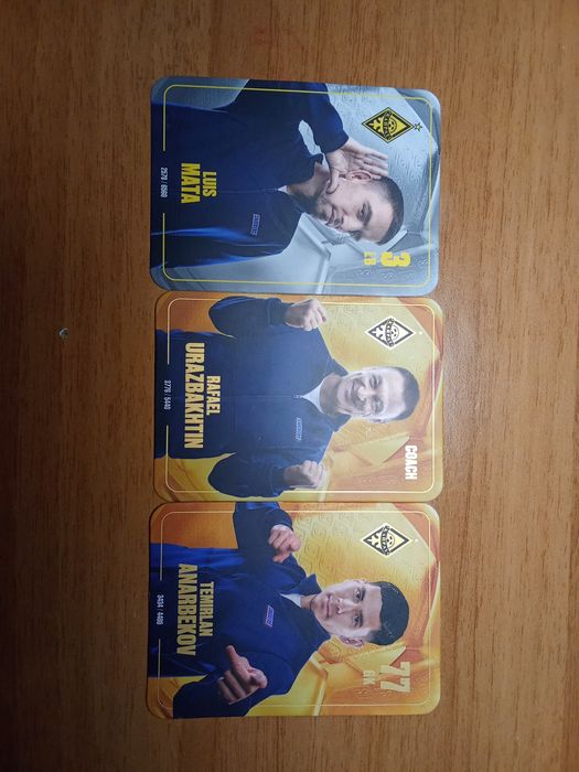 Карточки Кайрат Сникерс