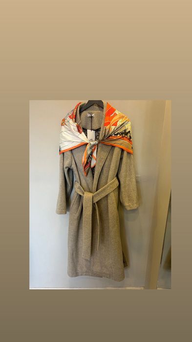 Палто нов модел с шал