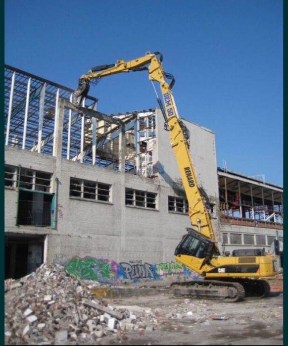 Pământ de flori și excavații  demolări