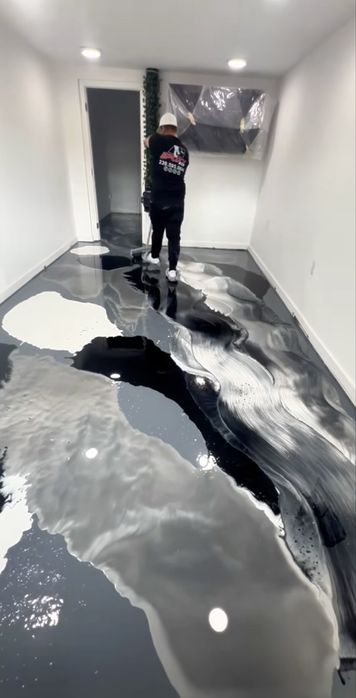 Эпоксидный наливной пол. EPOXY FLOOR COATING SYSTEMS ALEM-500