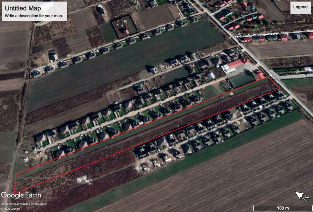 Teren Buftea - Crevedia - Darza