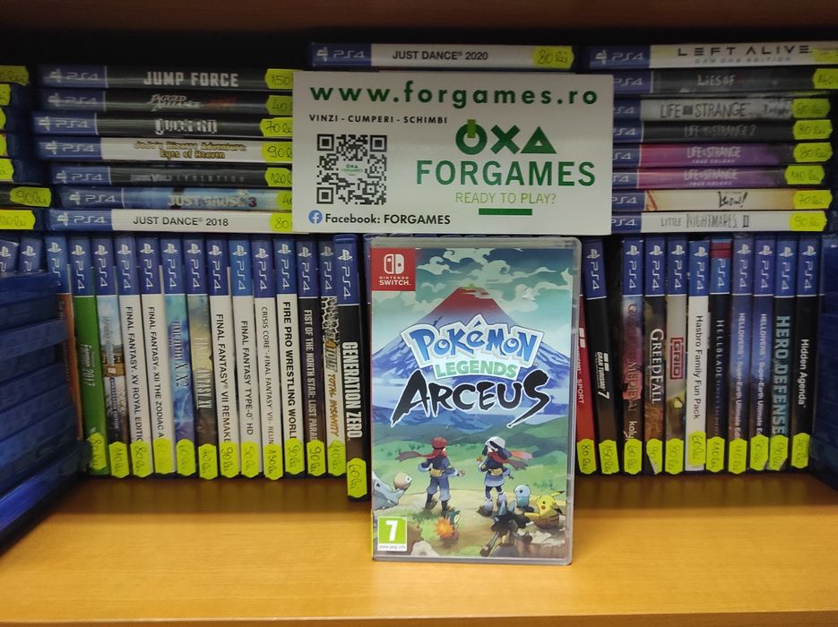 Pokemon Legends Arceus joc Nintendo Switch Forgames.ro