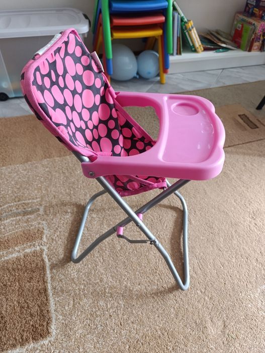 Столче за хранене за кукла