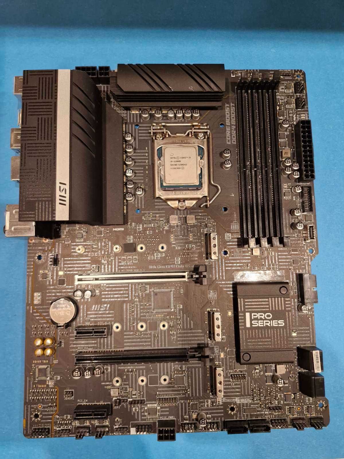 Intel Core i9-11900K + MSI Z590-A PRO