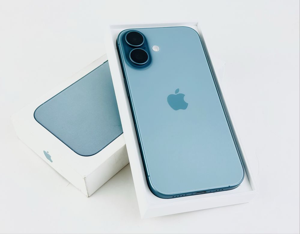 НОВ! Apple iPhone 16 128GB Teal Гаранция!