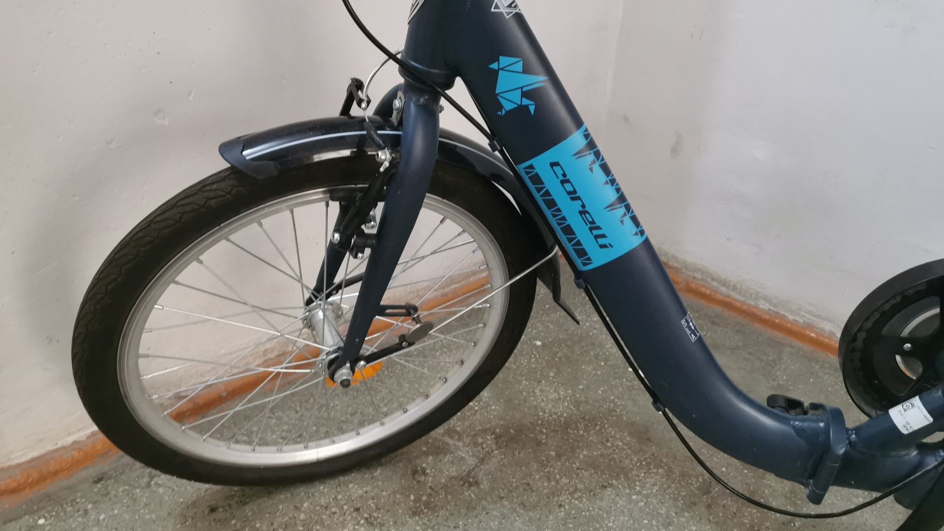 Bicicleta pliabila de oraș Corelli Poket 1.0 16 inch 7 viteze