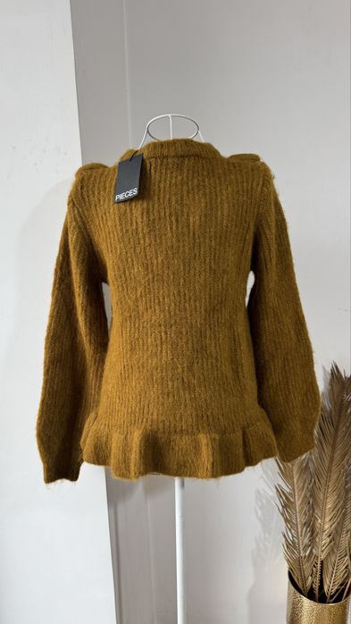 Pulover nou tricotat Pieces marimea M