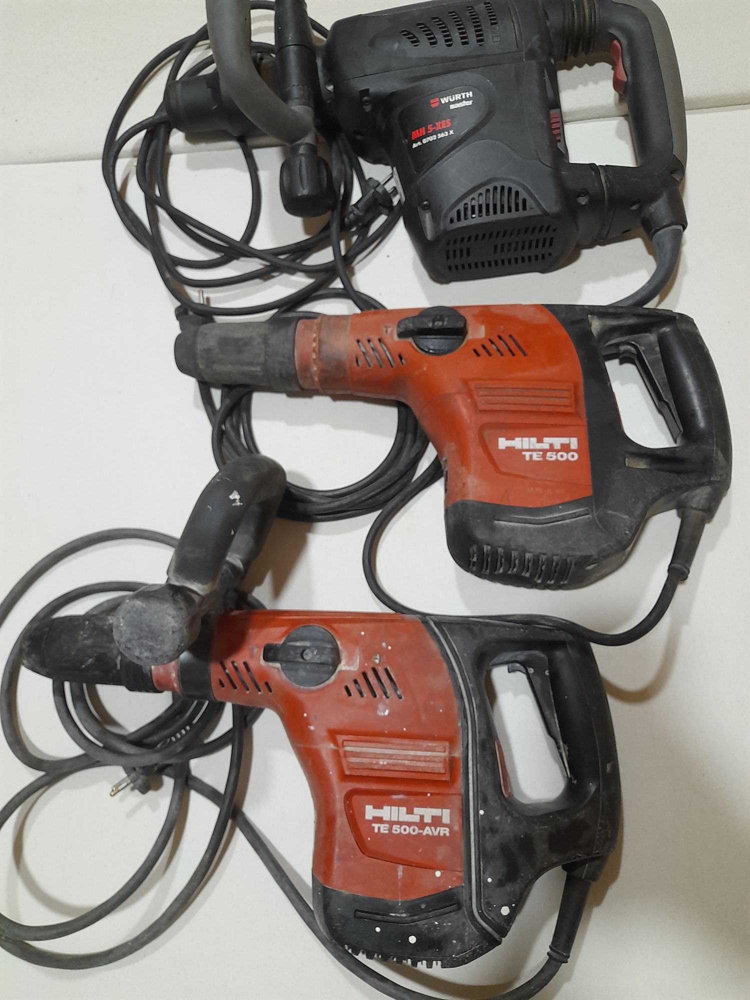 Hilti Bosch wurth dewalt makita milwaukee festool Hitachi berner