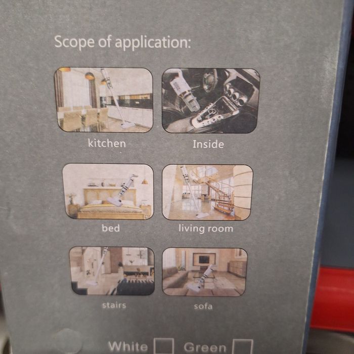 Акумулаторна прахосмукачка - нова неизползвана