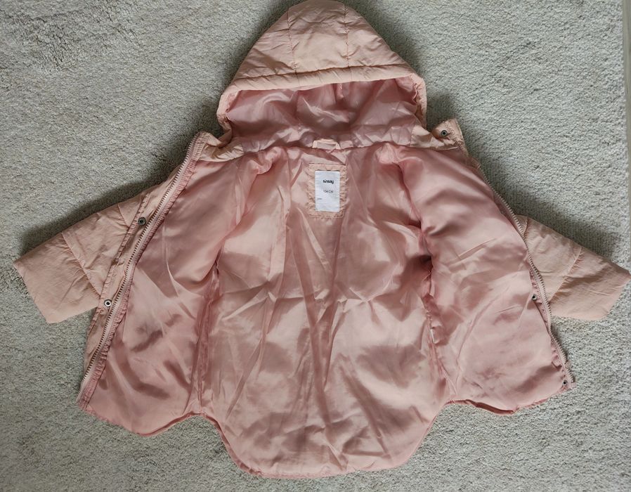 Sinsay Капитонирано яке, пепел от рози, размер 104