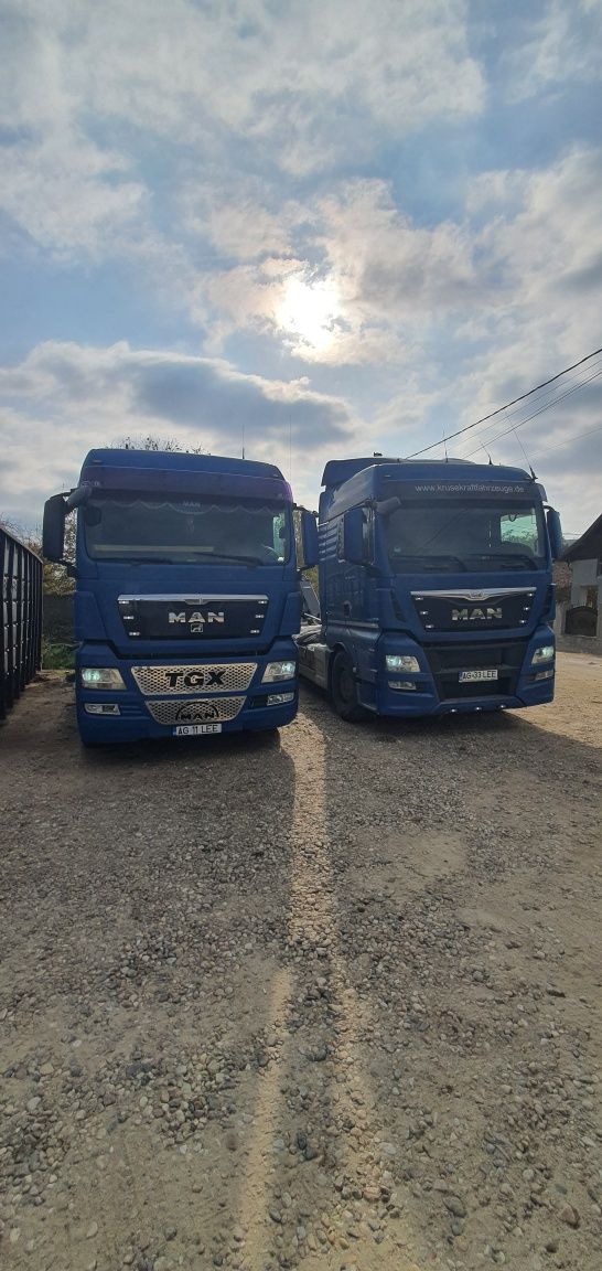 Vand Man TGX euro 5 euro 6 Abrollkipper