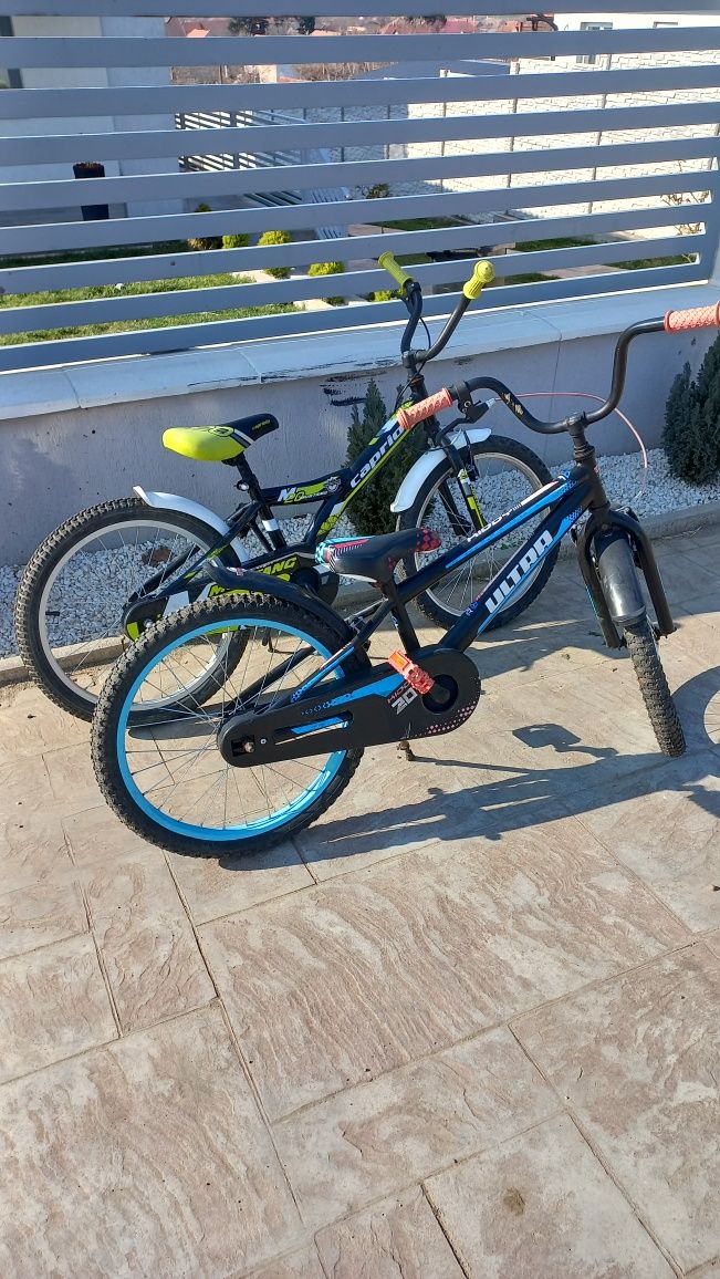 Bicicleta copii albastra