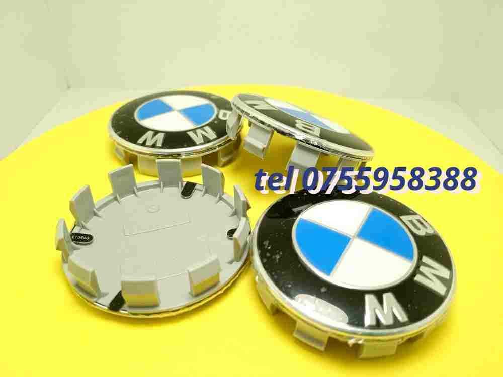 Set 4 Capace Jante Aluminiu Compatibil Bmw 68mm