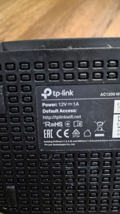 Router TP-Link Wi-Fi Dual-Band Gigabit AC1200 C6