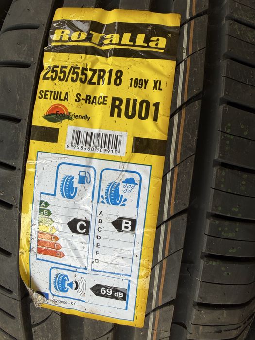 255/55/18 Rotalla 4бр НОВИ дот20