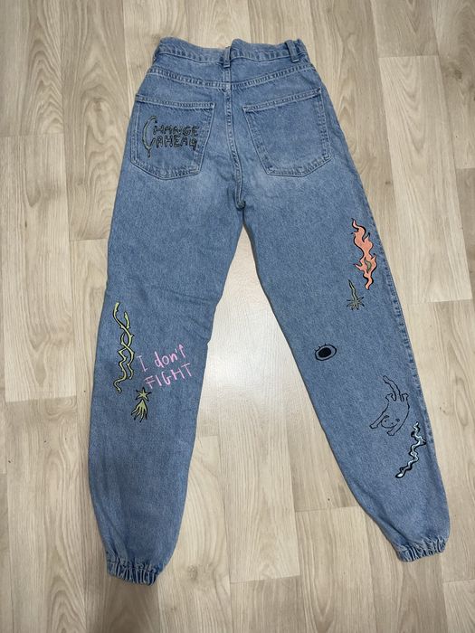 Дънки 34/xs, клин 36/s, панталон s/m