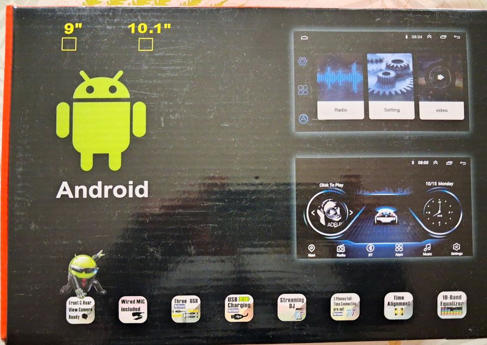 Андроид ауто - Двоен дин