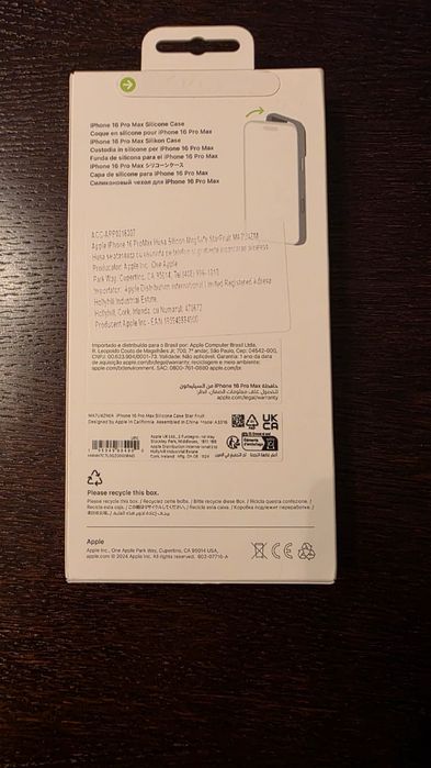Husa Phone 16 Pro Max Silicon Originala Apple Noua Sigilata