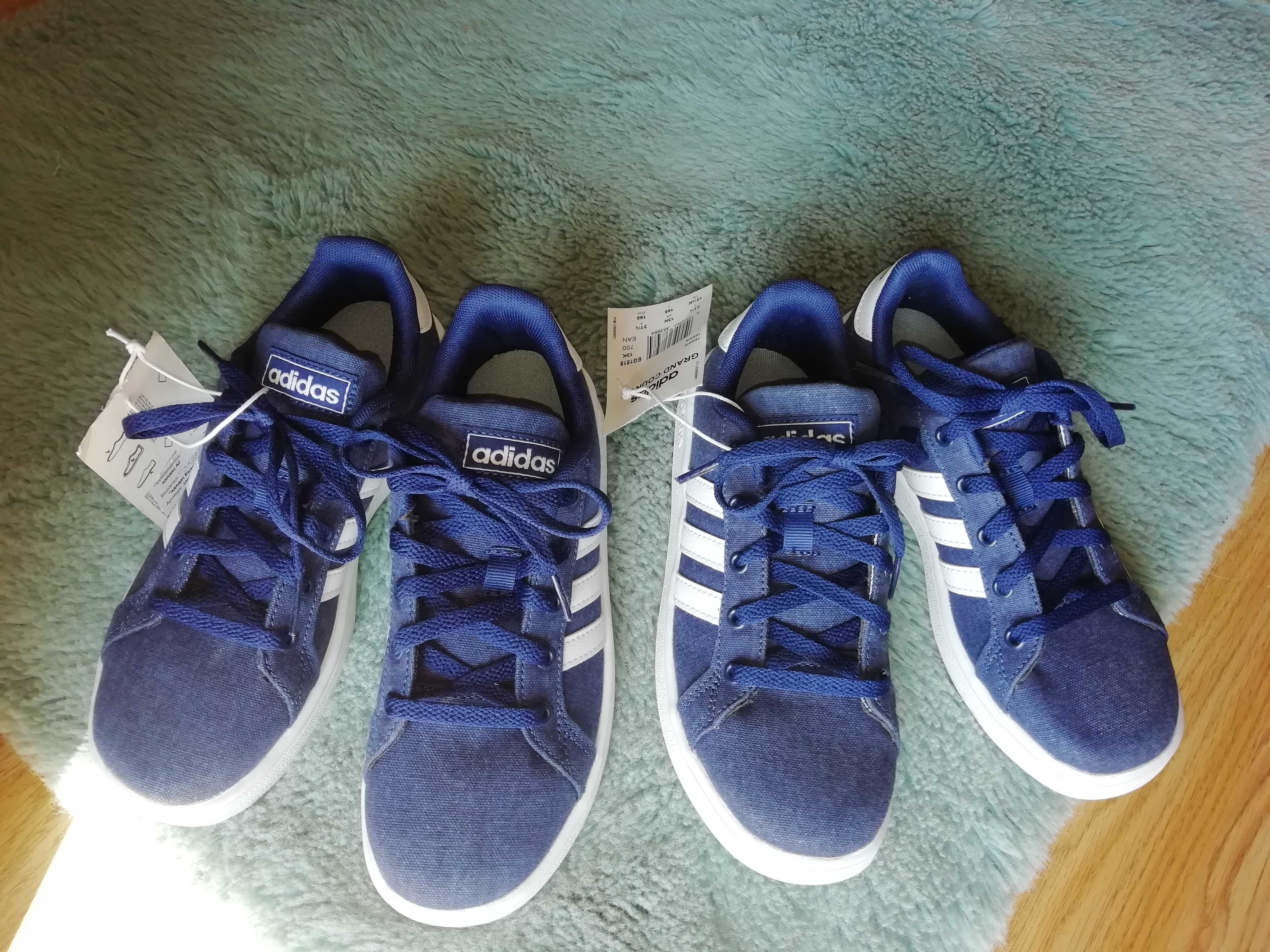 Кецове adidas grand Court denim детски маратонки