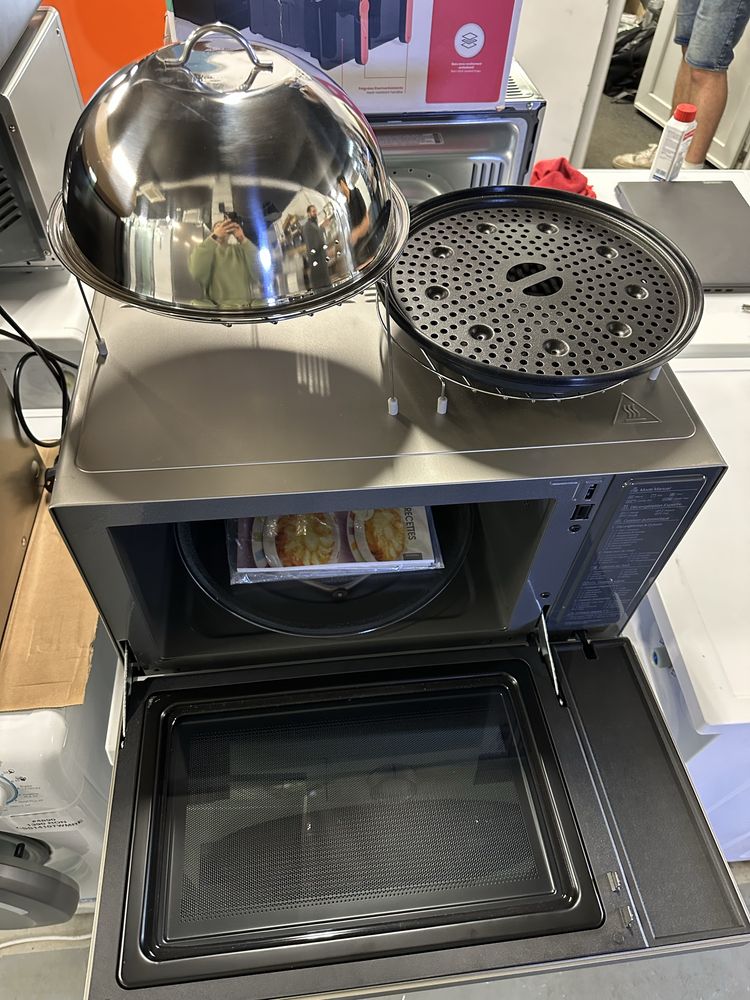 Cuptor cu microunde multifuncțional LG MJ3965ACS