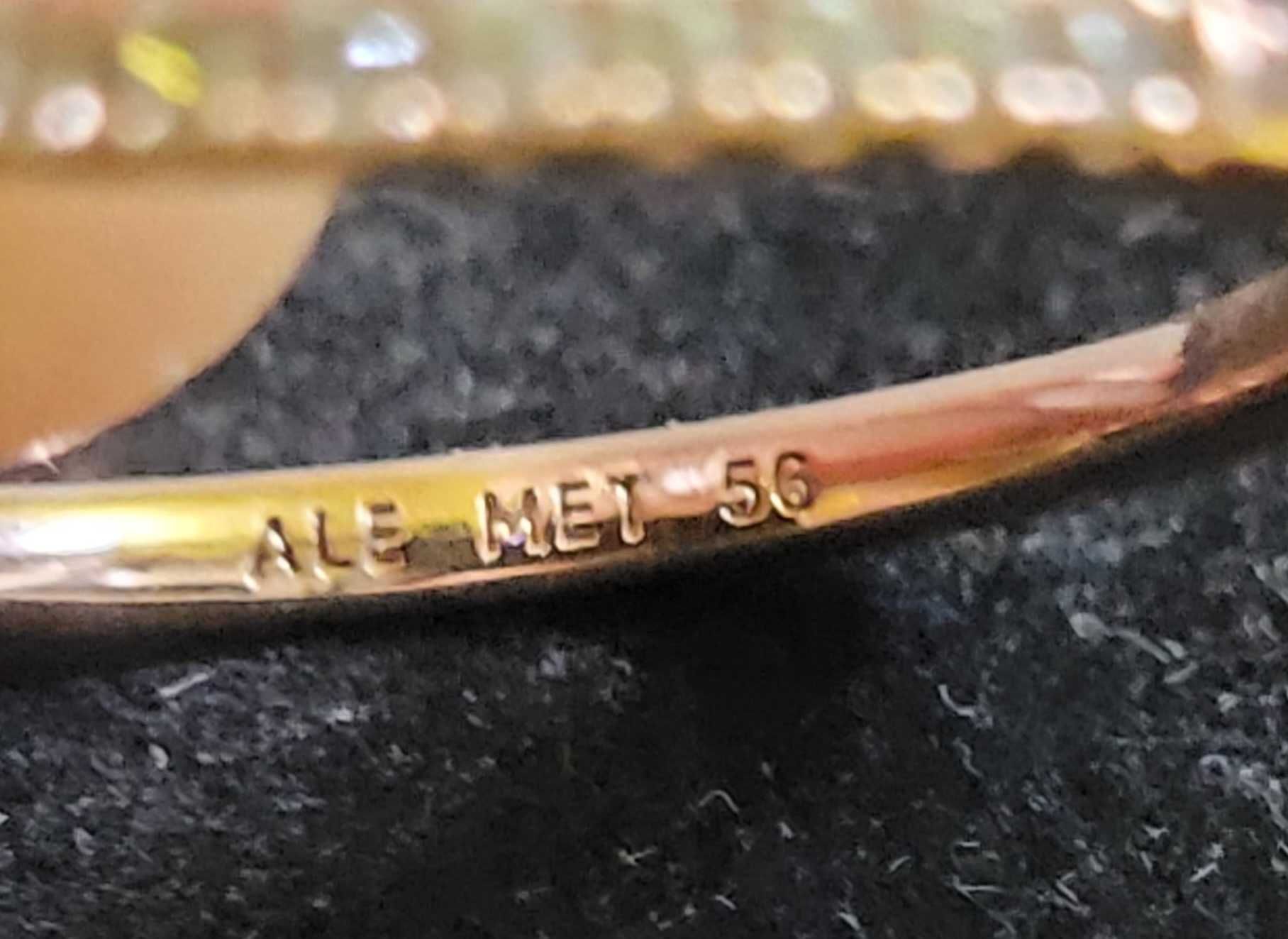 Inel Pandora Wishbone Chevron Rose Gold