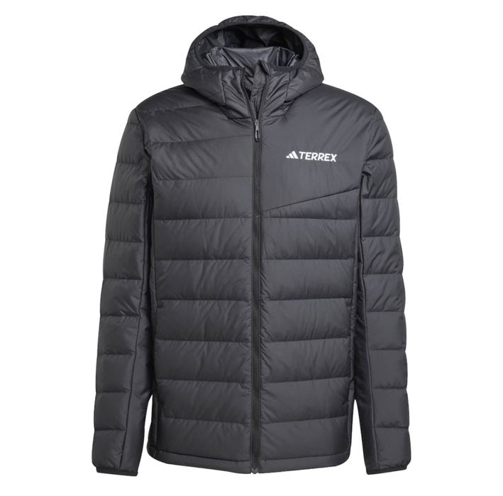 Пухено яке adidas TERREX Multi Light Down Hooded Jacket - black