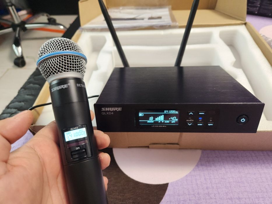 Microfoane wireless shure slxd24 qlxd24 glxd24 glxd14 lavaliera