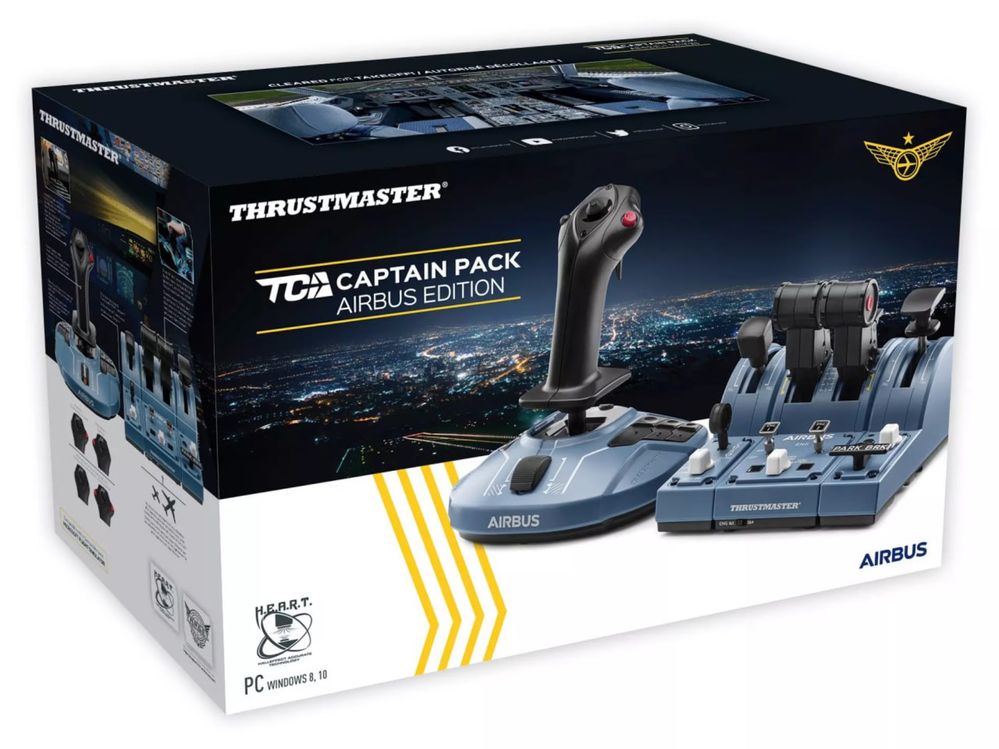 Штурвал Thrustmaster: реализм полёта у вас дома!