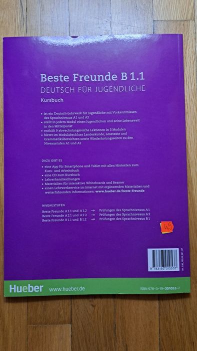 Manual limba germana Beste Freunde B1.1, nou