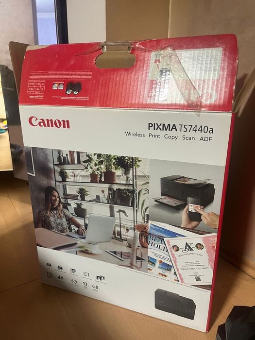 Принтер цветной canon