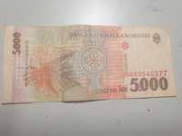 Bancnotă 5000 lei 1998