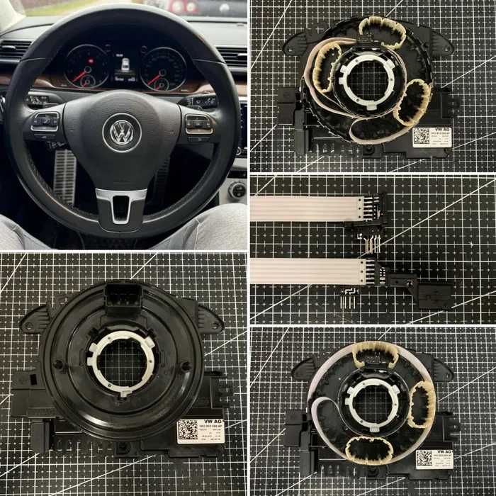 Reparație Spira -Spirala Senzor Unghi Volan ESP Mercedes  VW 5K0953569