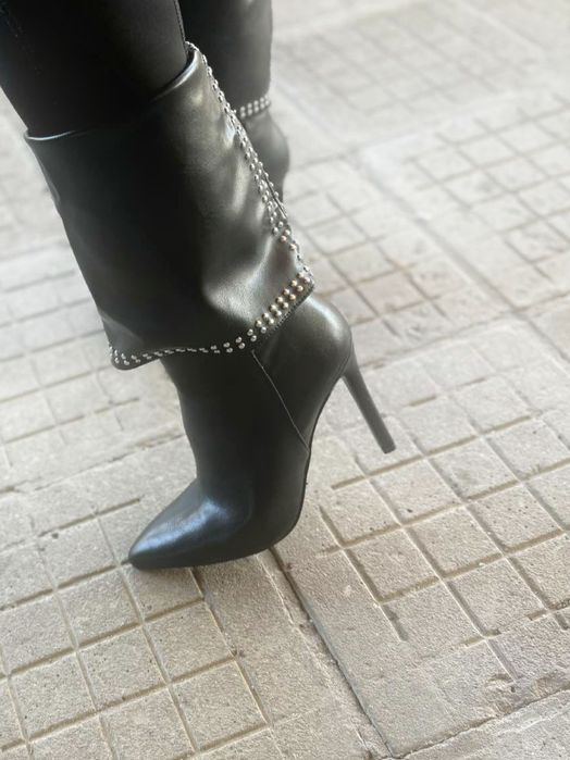 Дамски ботуши от еко кожа