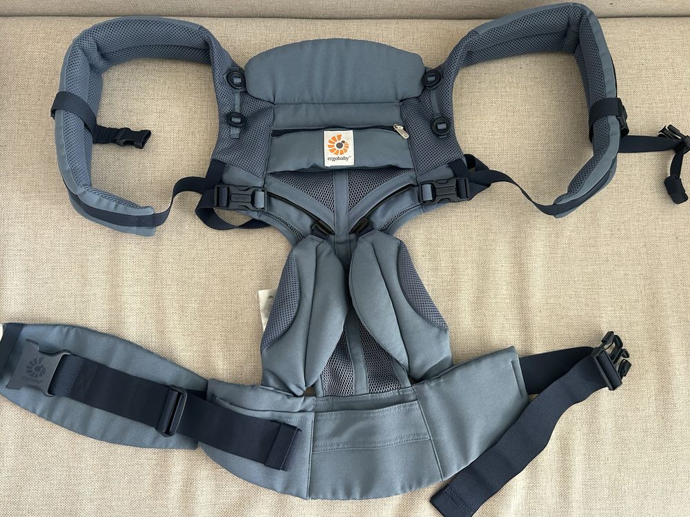 Ергономична раница Ergobaby Omni 360 - Cool Air Mesh, Oxford Blue