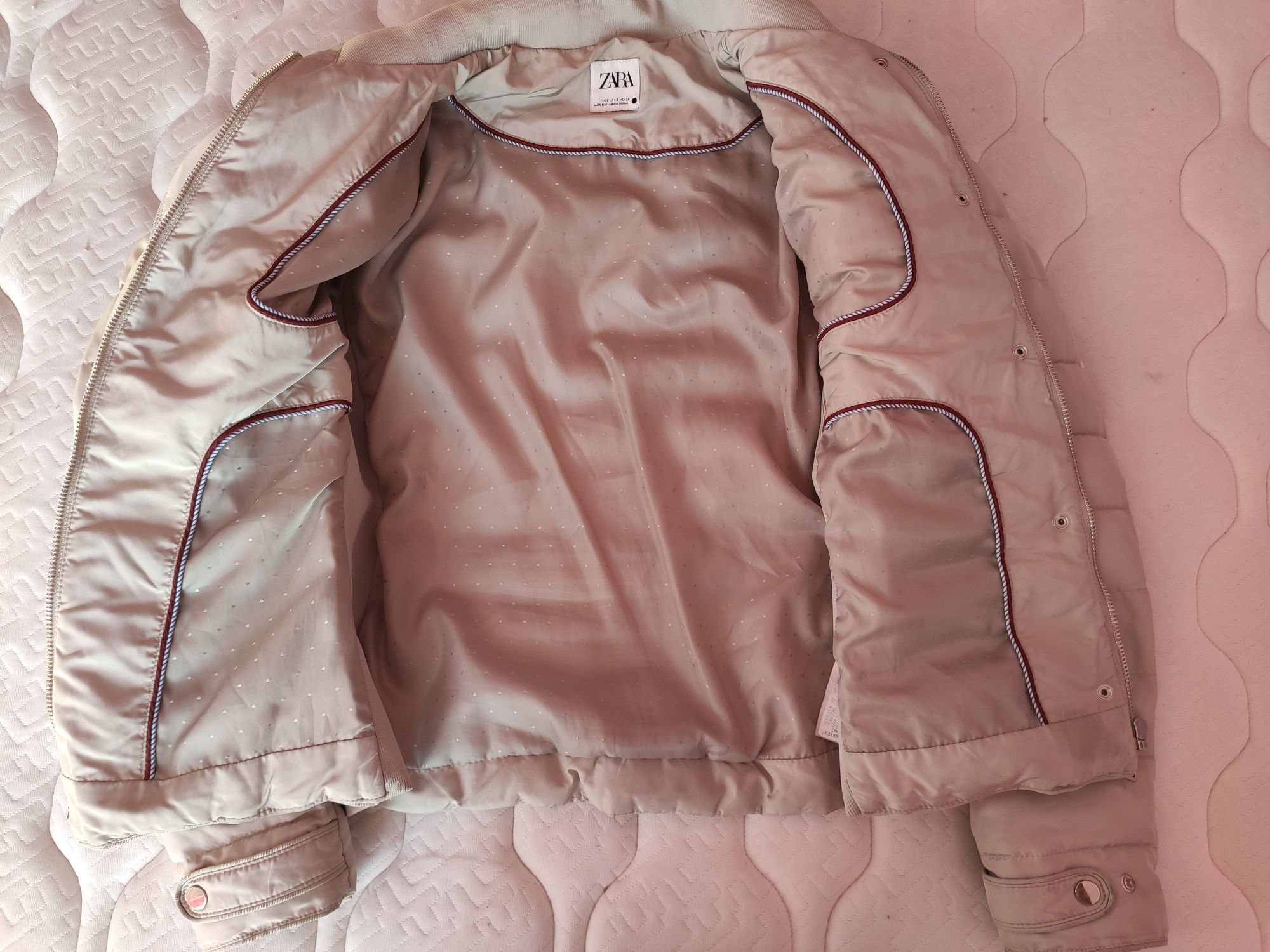 Дамско яке Zara размер S бежово