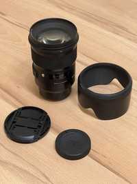 Sigma Art 50mm f1.4 DG HSM Sony FE ca nou cu filtru UV