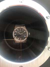 Nou ,Ceas Hublot Classic Fusion 38 mm diamonds curea piele crocodil