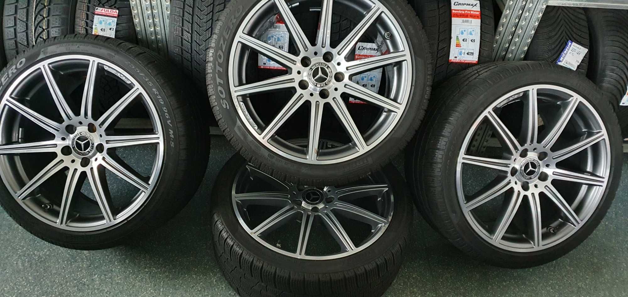 Jante Mercedes CLS W218 W212  E Clas Anvelope Iarna Pirelli 255 35  19