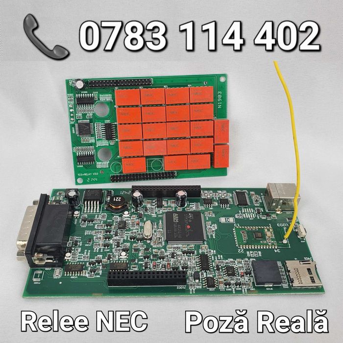 Profesionala-NEC-CHIP Original-Diagnoza Auto MULTIMARCA-Delphi+Autocom