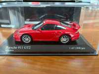 Porsche 911 GT2 (997) 2007 червен 1:43 (Minichamps)