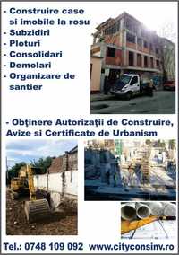 Certificat de Urbanism, Proiecte Case, Autorizatii de Construire