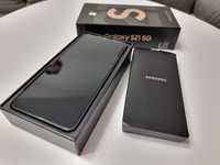 Samsung S21 5G black, memorie 128gb, pana la 16gb RAM, camera 64mpx