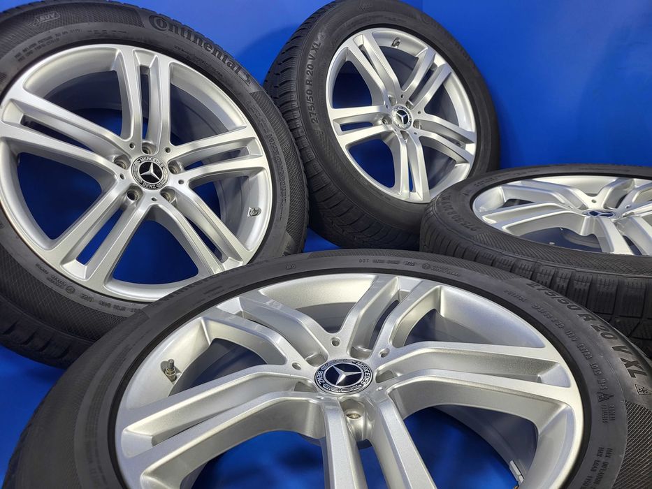Vand jante OE Mercedes GLE W167 + anvelope Continental Noi dot 2022