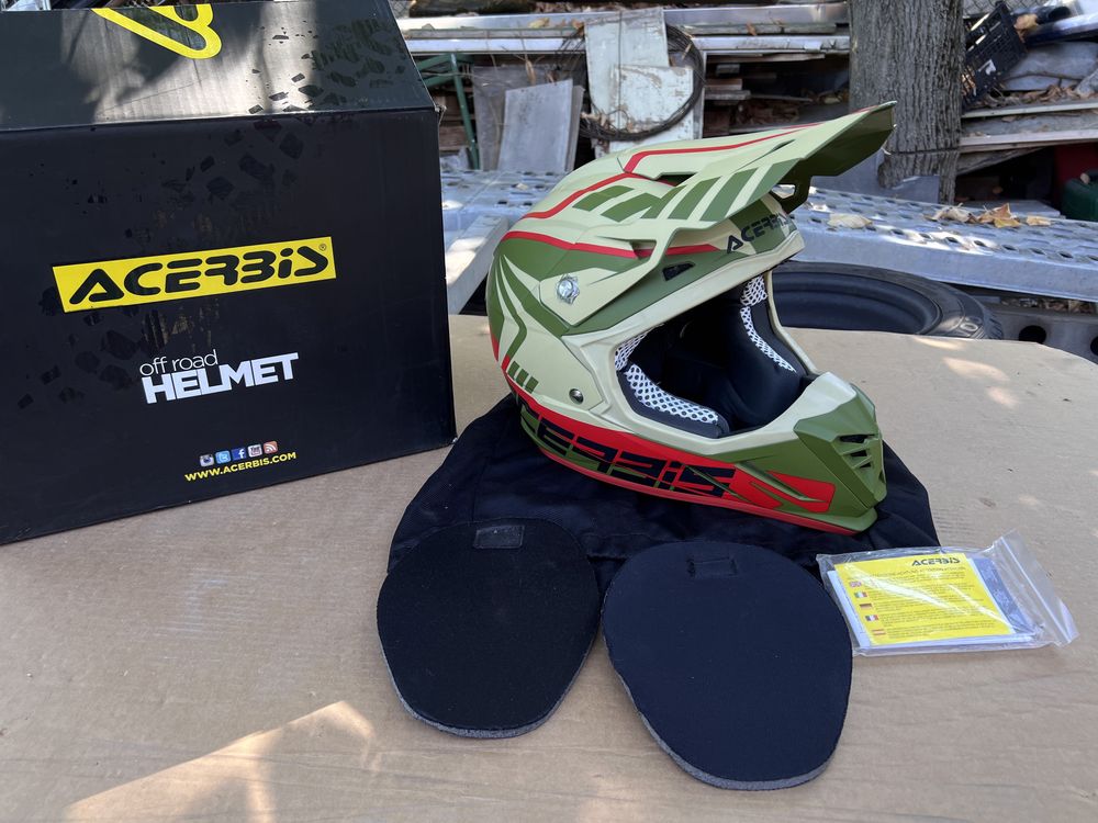 Крос Каска Acerbis чисто нова.